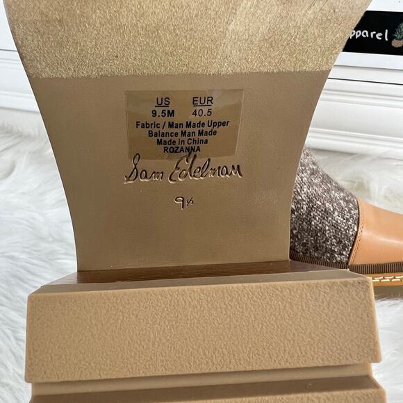 New Women’s Sam Edelman Rozanna Knit Bootie Size 9.5 - Picture 7 of 8